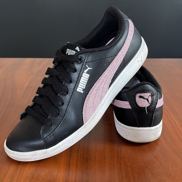 Puma Vikky Glitz Fs Ac Kids Sneaker, size 4.5 - Picture 4 of 6